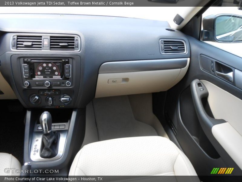 Toffee Brown Metallic / Cornsilk Beige 2013 Volkswagen Jetta TDI Sedan