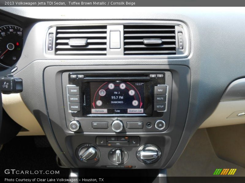 Toffee Brown Metallic / Cornsilk Beige 2013 Volkswagen Jetta TDI Sedan
