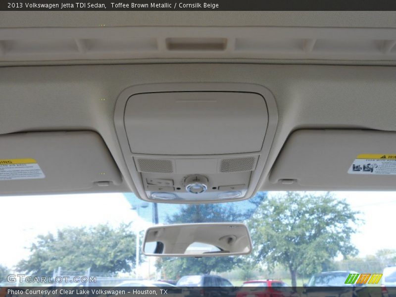 Toffee Brown Metallic / Cornsilk Beige 2013 Volkswagen Jetta TDI Sedan