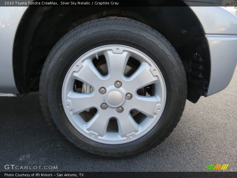 Silver Sky Metallic / Graphite Gray 2010 Toyota Tundra CrewMax