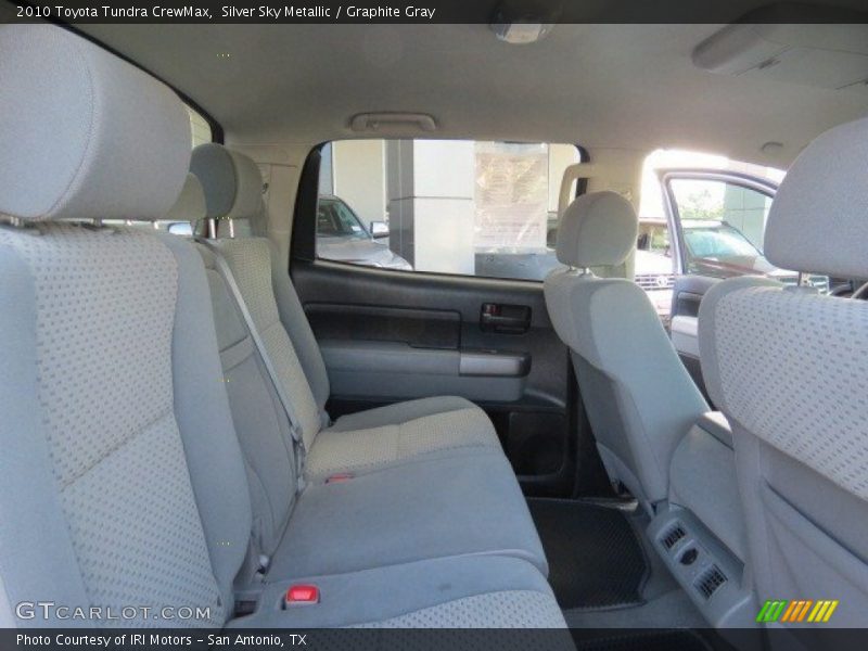 Silver Sky Metallic / Graphite Gray 2010 Toyota Tundra CrewMax