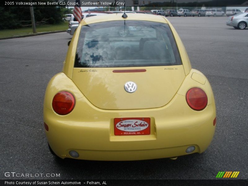 Sunflower Yellow / Grey 2005 Volkswagen New Beetle GLS Coupe