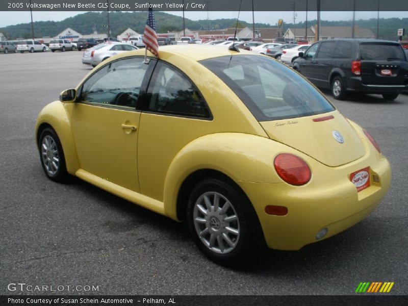 Sunflower Yellow / Grey 2005 Volkswagen New Beetle GLS Coupe
