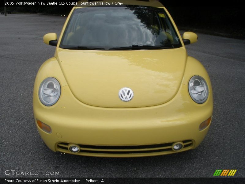 Sunflower Yellow / Grey 2005 Volkswagen New Beetle GLS Coupe