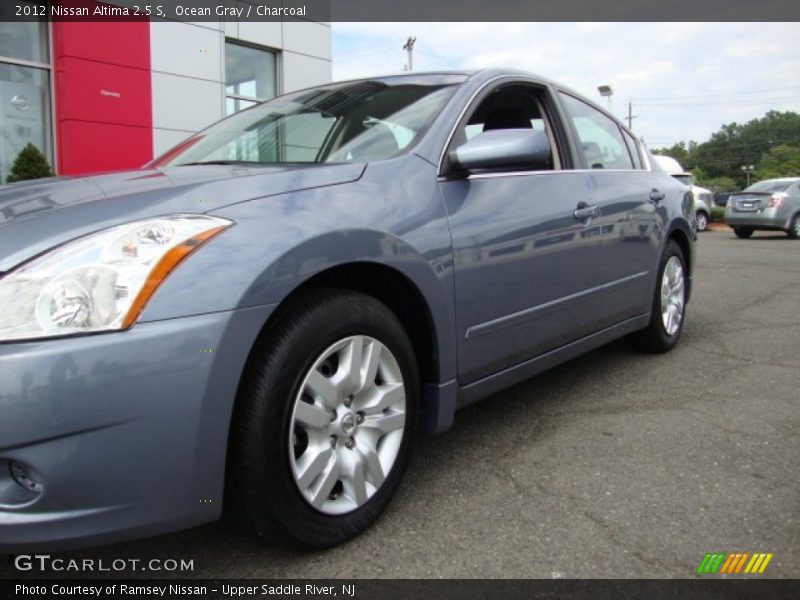 Ocean Gray / Charcoal 2012 Nissan Altima 2.5 S