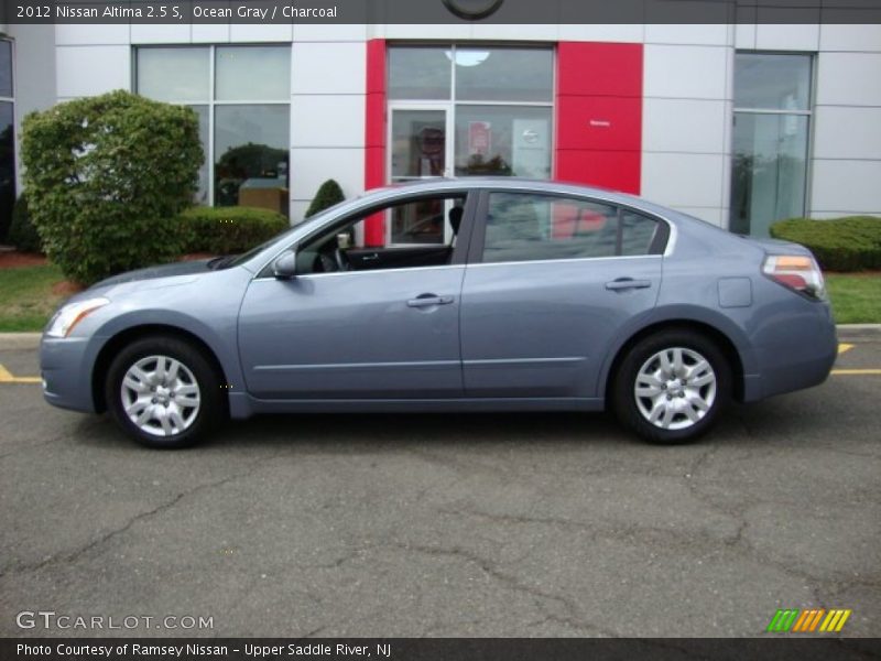 Ocean Gray / Charcoal 2012 Nissan Altima 2.5 S