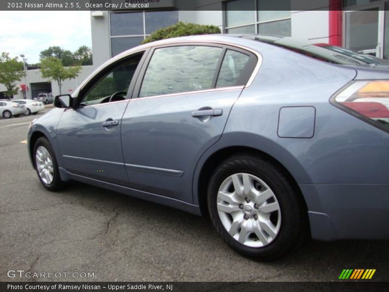 Ocean Gray / Charcoal 2012 Nissan Altima 2.5 S