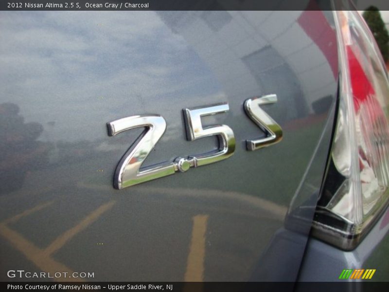 Ocean Gray / Charcoal 2012 Nissan Altima 2.5 S