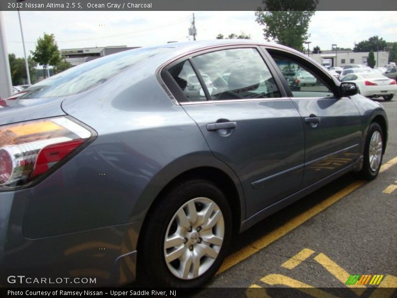 Ocean Gray / Charcoal 2012 Nissan Altima 2.5 S