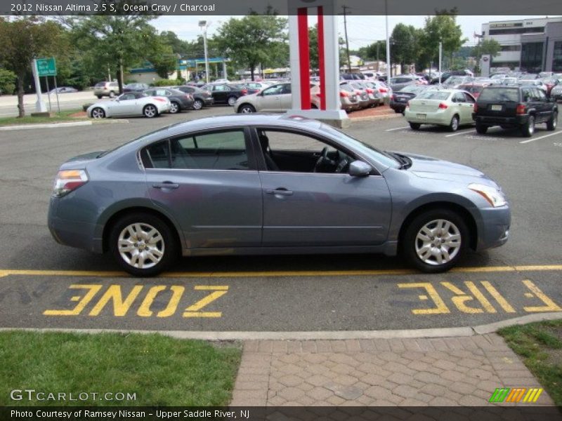 Ocean Gray / Charcoal 2012 Nissan Altima 2.5 S