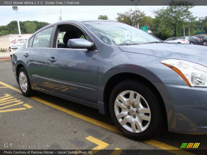 Ocean Gray / Charcoal 2012 Nissan Altima 2.5 S