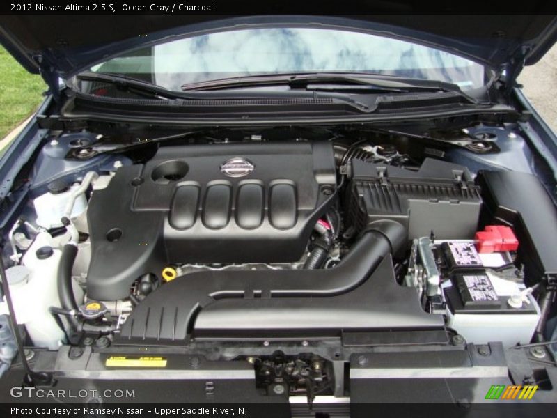 Ocean Gray / Charcoal 2012 Nissan Altima 2.5 S