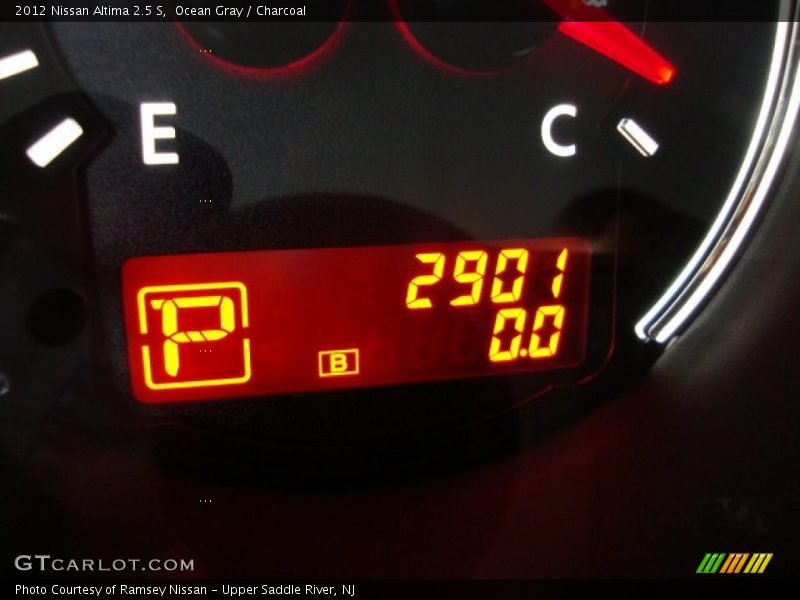 Ocean Gray / Charcoal 2012 Nissan Altima 2.5 S