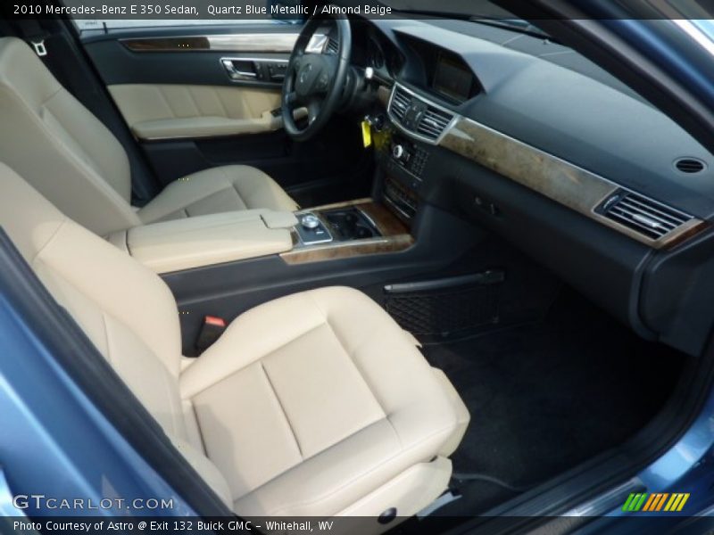 Quartz Blue Metallic / Almond Beige 2010 Mercedes-Benz E 350 Sedan