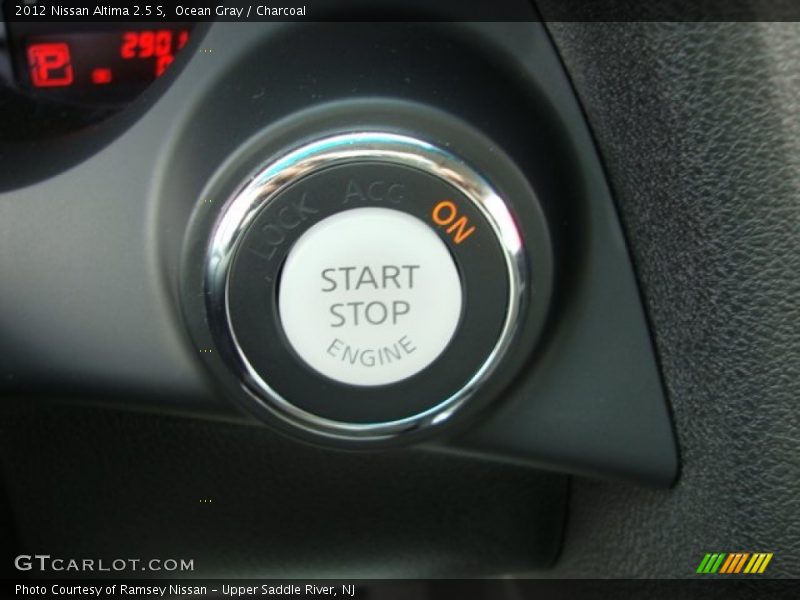 Ocean Gray / Charcoal 2012 Nissan Altima 2.5 S