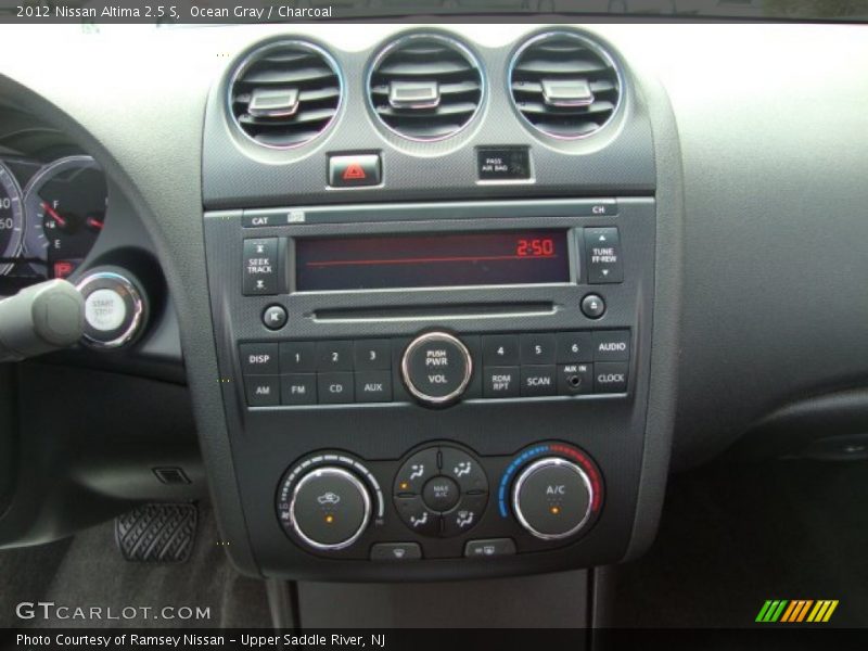 Ocean Gray / Charcoal 2012 Nissan Altima 2.5 S