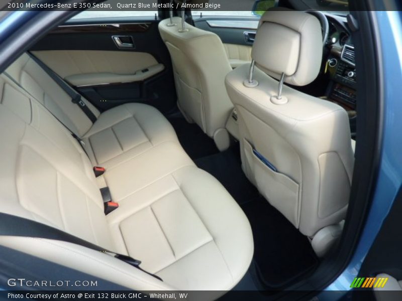 Quartz Blue Metallic / Almond Beige 2010 Mercedes-Benz E 350 Sedan