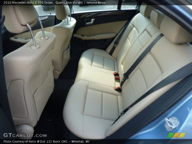 Quartz Blue Metallic / Almond Beige 2010 Mercedes-Benz E 350 Sedan