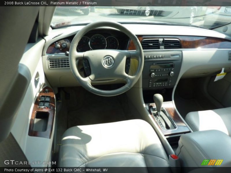 Platinum Metallic / Titanium 2008 Buick LaCrosse CXL