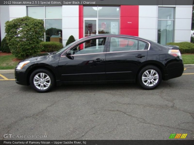 Super Black / Charcoal 2012 Nissan Altima 2.5 S Special Edition