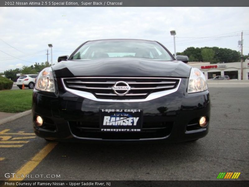 Super Black / Charcoal 2012 Nissan Altima 2.5 S Special Edition