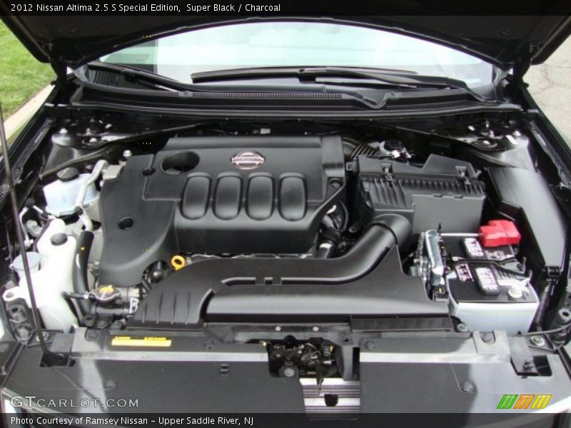 Super Black / Charcoal 2012 Nissan Altima 2.5 S Special Edition