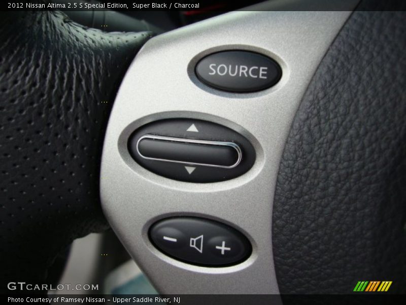 Super Black / Charcoal 2012 Nissan Altima 2.5 S Special Edition
