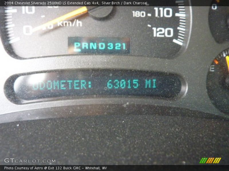 Silver Birch / Dark Charcoal 2004 Chevrolet Silverado 2500HD LS Extended Cab 4x4