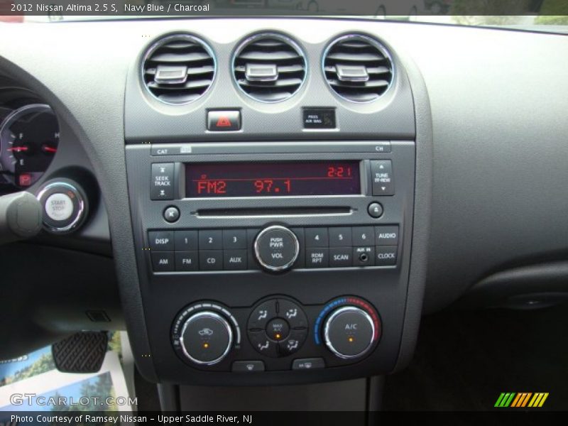 Navy Blue / Charcoal 2012 Nissan Altima 2.5 S