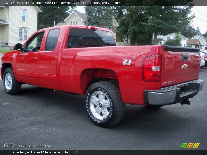 Victory Red / Ebony 2013 Chevrolet Silverado 1500 LTZ Extended Cab 4x4