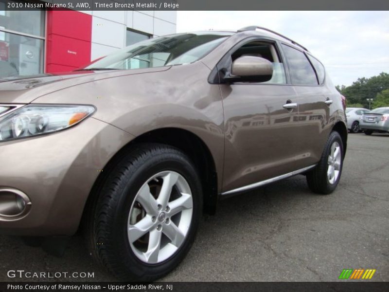 Tinted Bronze Metallic / Beige 2010 Nissan Murano SL AWD