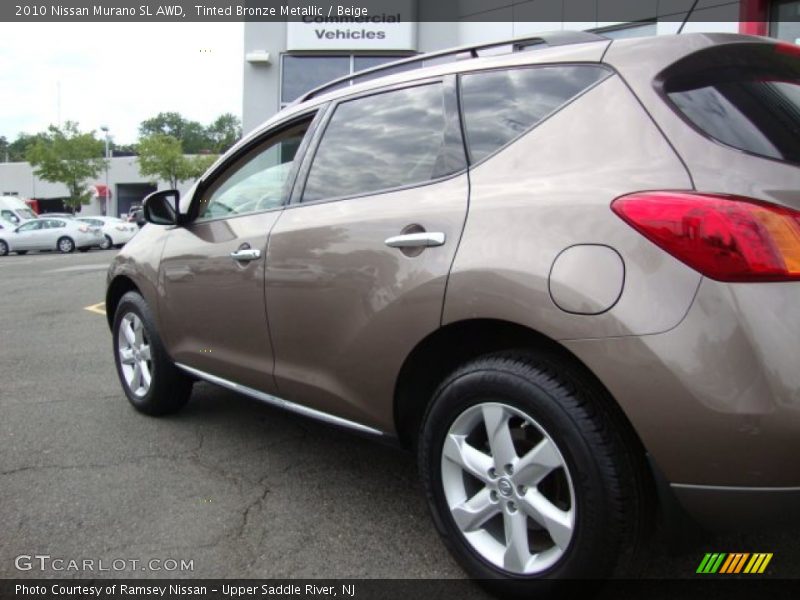 Tinted Bronze Metallic / Beige 2010 Nissan Murano SL AWD