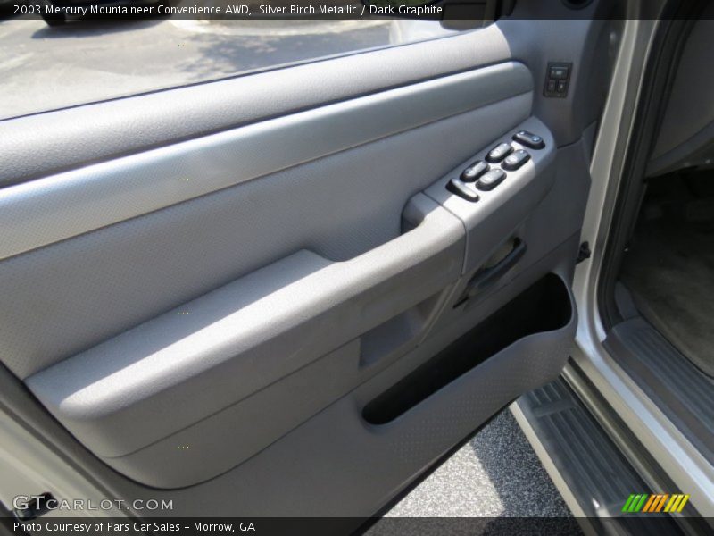 Silver Birch Metallic / Dark Graphite 2003 Mercury Mountaineer Convenience AWD