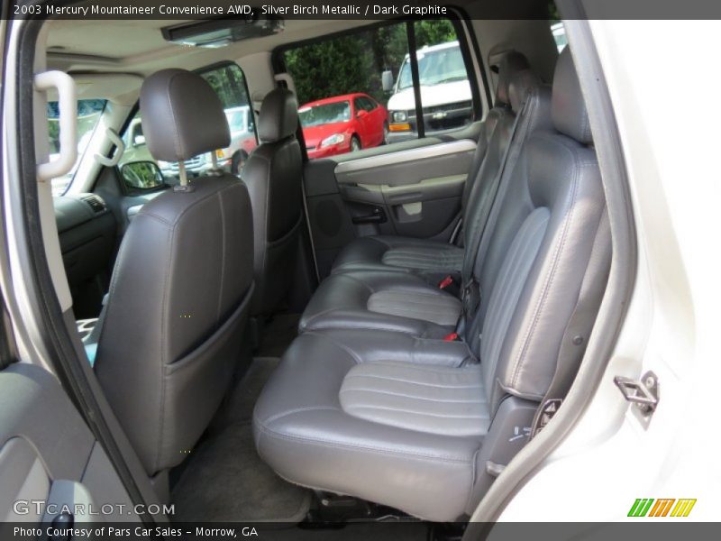 Silver Birch Metallic / Dark Graphite 2003 Mercury Mountaineer Convenience AWD