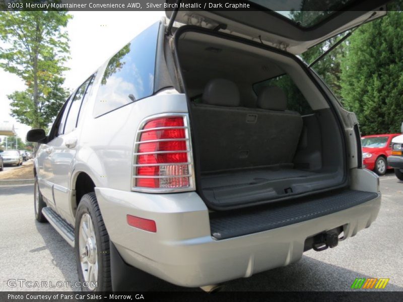 Silver Birch Metallic / Dark Graphite 2003 Mercury Mountaineer Convenience AWD