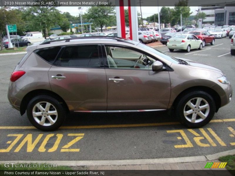 Tinted Bronze Metallic / Beige 2010 Nissan Murano SL AWD