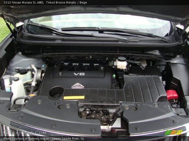 Tinted Bronze Metallic / Beige 2010 Nissan Murano SL AWD