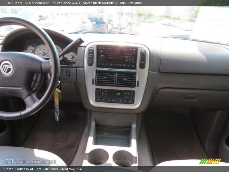 Silver Birch Metallic / Dark Graphite 2003 Mercury Mountaineer Convenience AWD