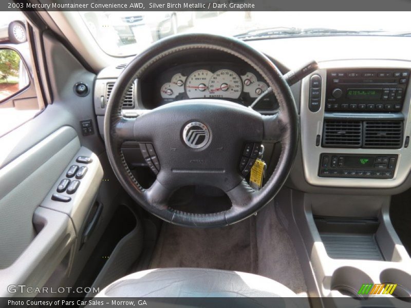 Silver Birch Metallic / Dark Graphite 2003 Mercury Mountaineer Convenience AWD