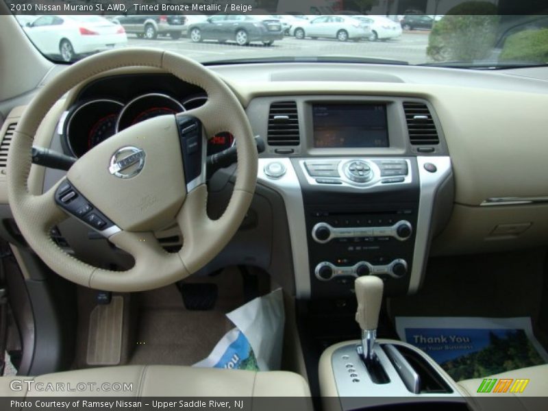 Tinted Bronze Metallic / Beige 2010 Nissan Murano SL AWD