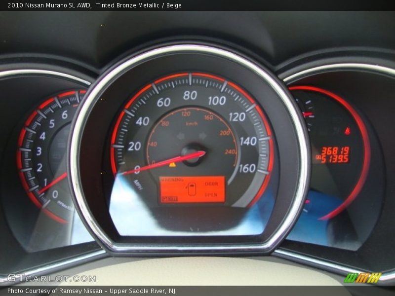 Tinted Bronze Metallic / Beige 2010 Nissan Murano SL AWD