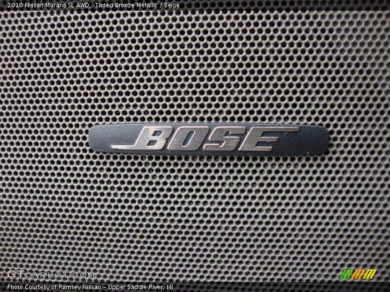 Tinted Bronze Metallic / Beige 2010 Nissan Murano SL AWD