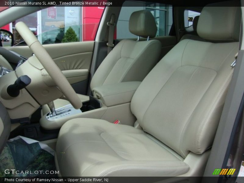 Tinted Bronze Metallic / Beige 2010 Nissan Murano SL AWD