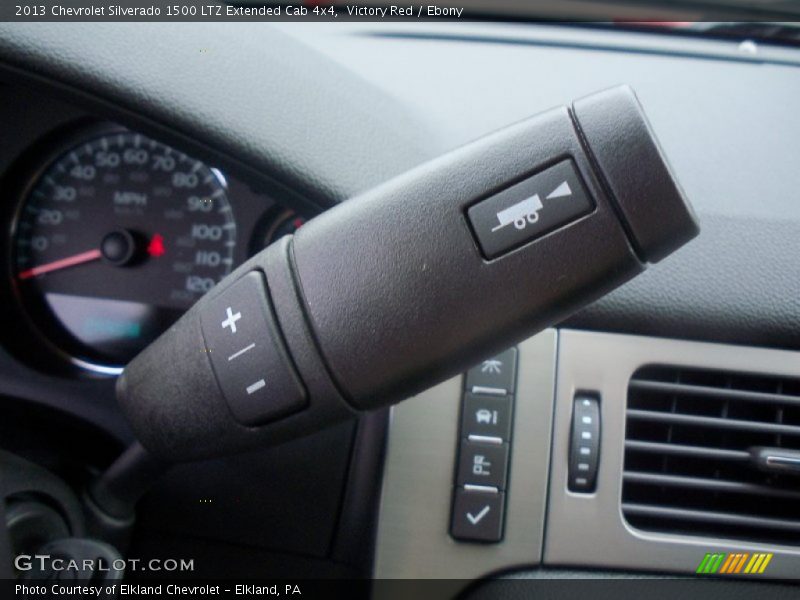 Victory Red / Ebony 2013 Chevrolet Silverado 1500 LTZ Extended Cab 4x4