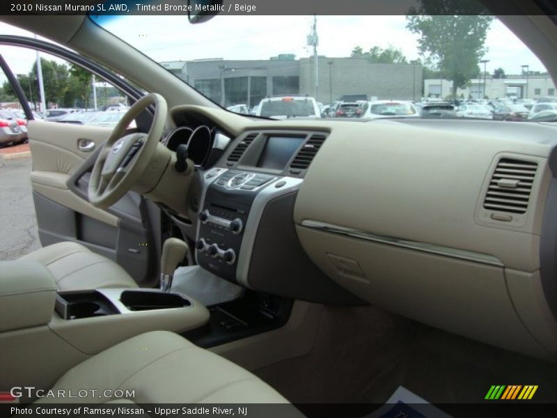 Tinted Bronze Metallic / Beige 2010 Nissan Murano SL AWD