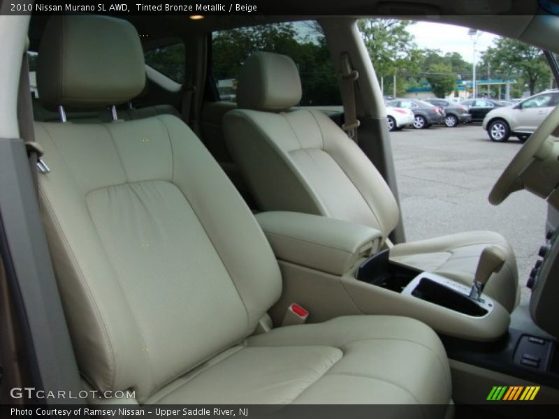 Tinted Bronze Metallic / Beige 2010 Nissan Murano SL AWD
