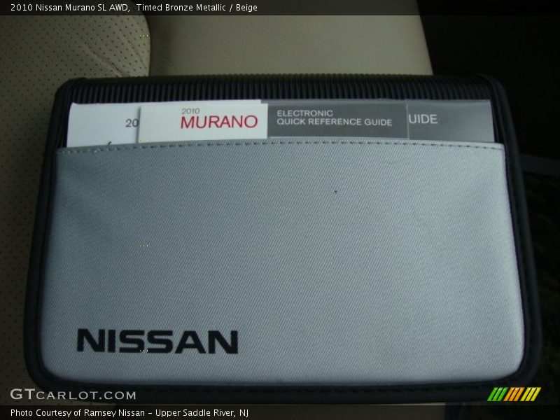 Tinted Bronze Metallic / Beige 2010 Nissan Murano SL AWD