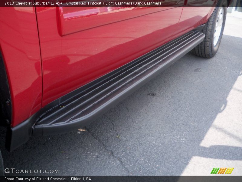 Crystal Red Tintcoat / Light Cashmere/Dark Cashmere 2013 Chevrolet Suburban LS 4x4