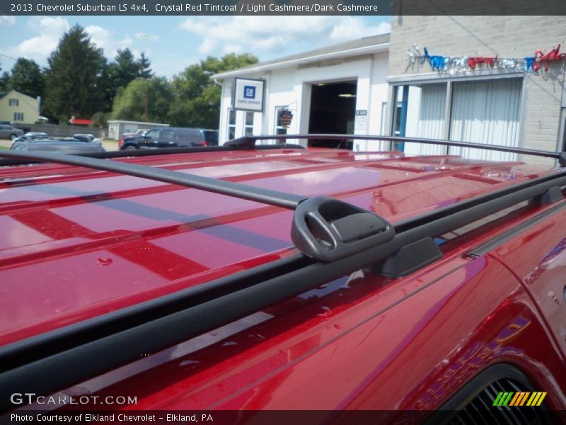 Crystal Red Tintcoat / Light Cashmere/Dark Cashmere 2013 Chevrolet Suburban LS 4x4