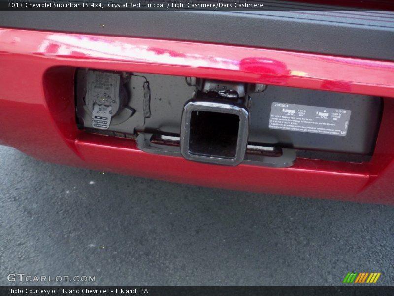 Crystal Red Tintcoat / Light Cashmere/Dark Cashmere 2013 Chevrolet Suburban LS 4x4